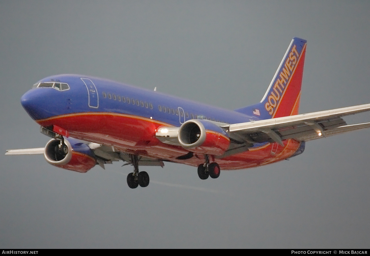 Aircraft Photo of N521SW | Boeing 737-5H4 | Southwest Airlines | AirHistory.net #435831