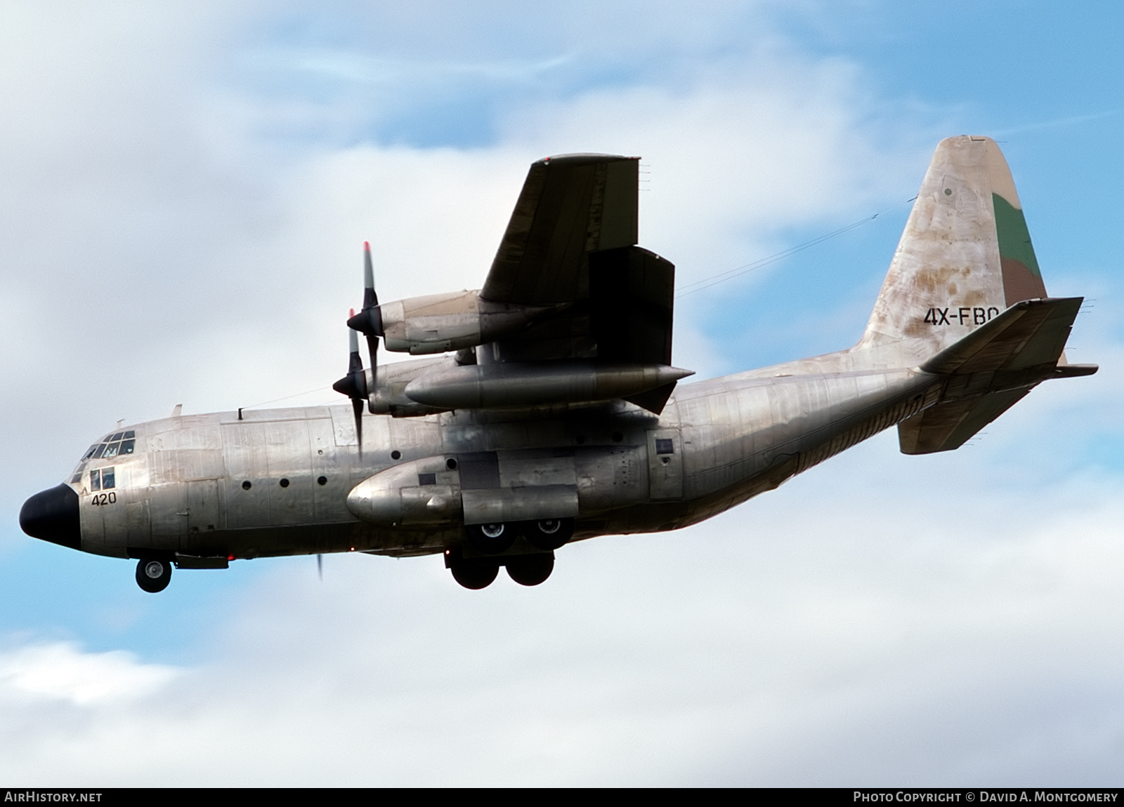 Aircraft Photo of 4X-FBQ / 420 | Lockheed KC-130H Hercules (L-382) (Karnaf) | Israel - Air Force | AirHistory.net #435832