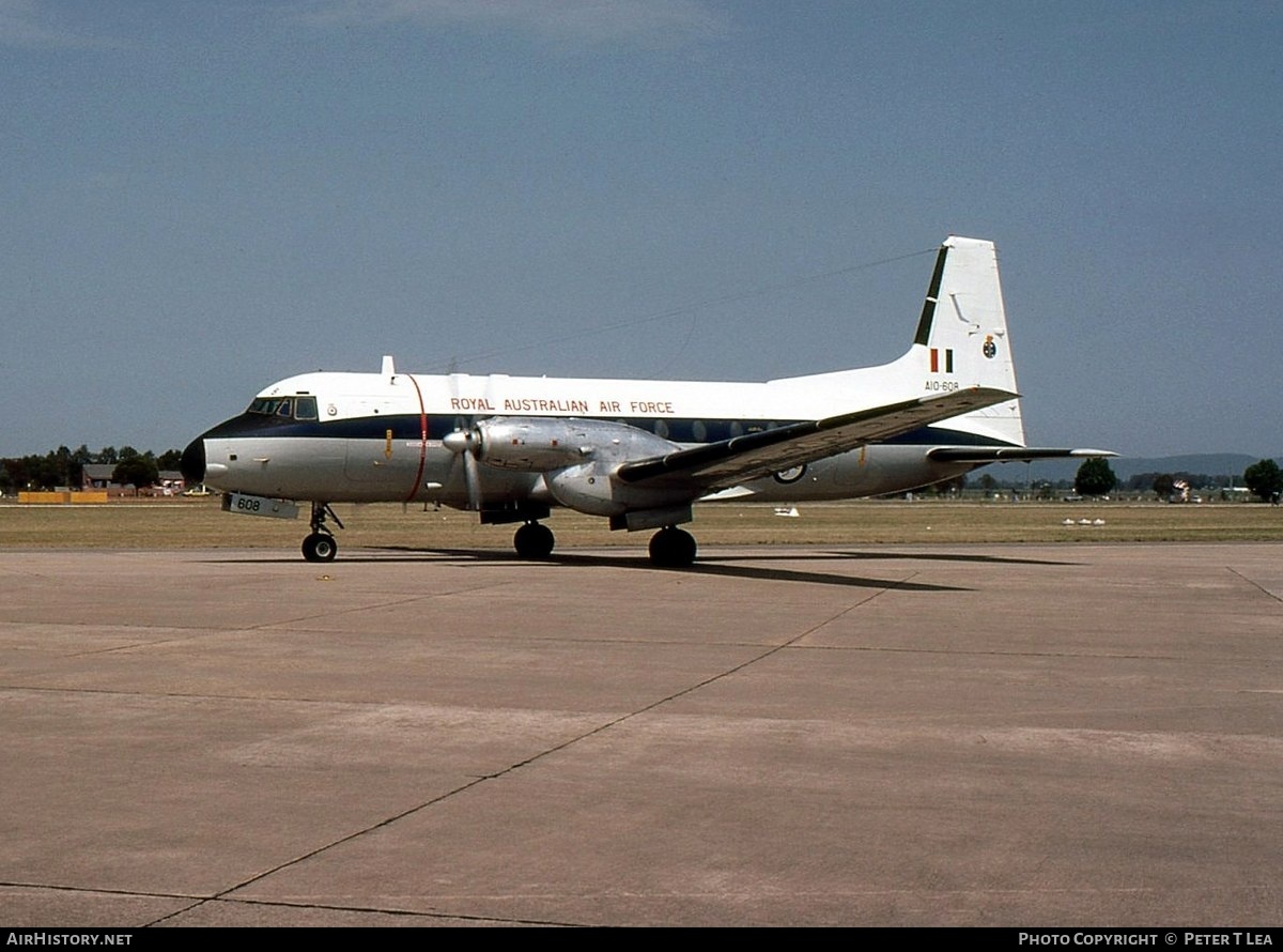 Aircraft Photo of A10-608 | Hawker Siddeley HS-748 Srs2/228 | Australia - Air Force | AirHistory.net #435845