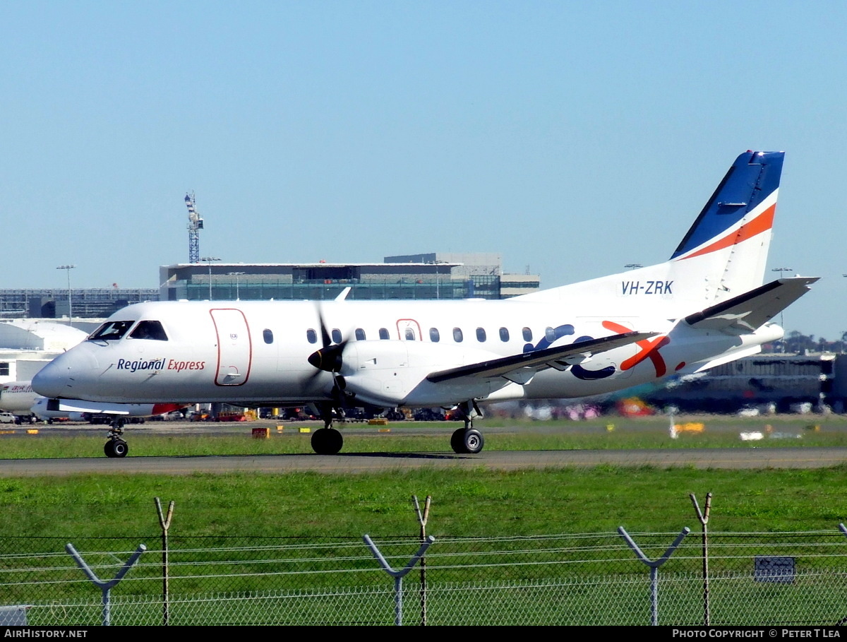 Aircraft Photo of VH-ZRK | Saab 340B | REX - Regional Express | AirHistory.net #435874