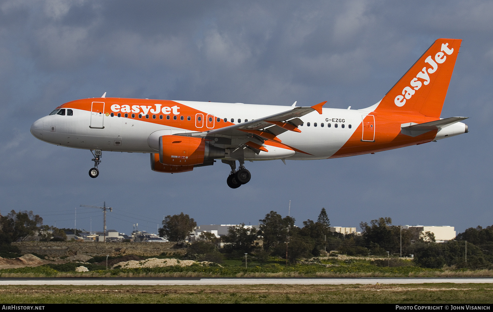 Aircraft Photo of G-EZGG | Airbus A319-111 | EasyJet | AirHistory.net #435878