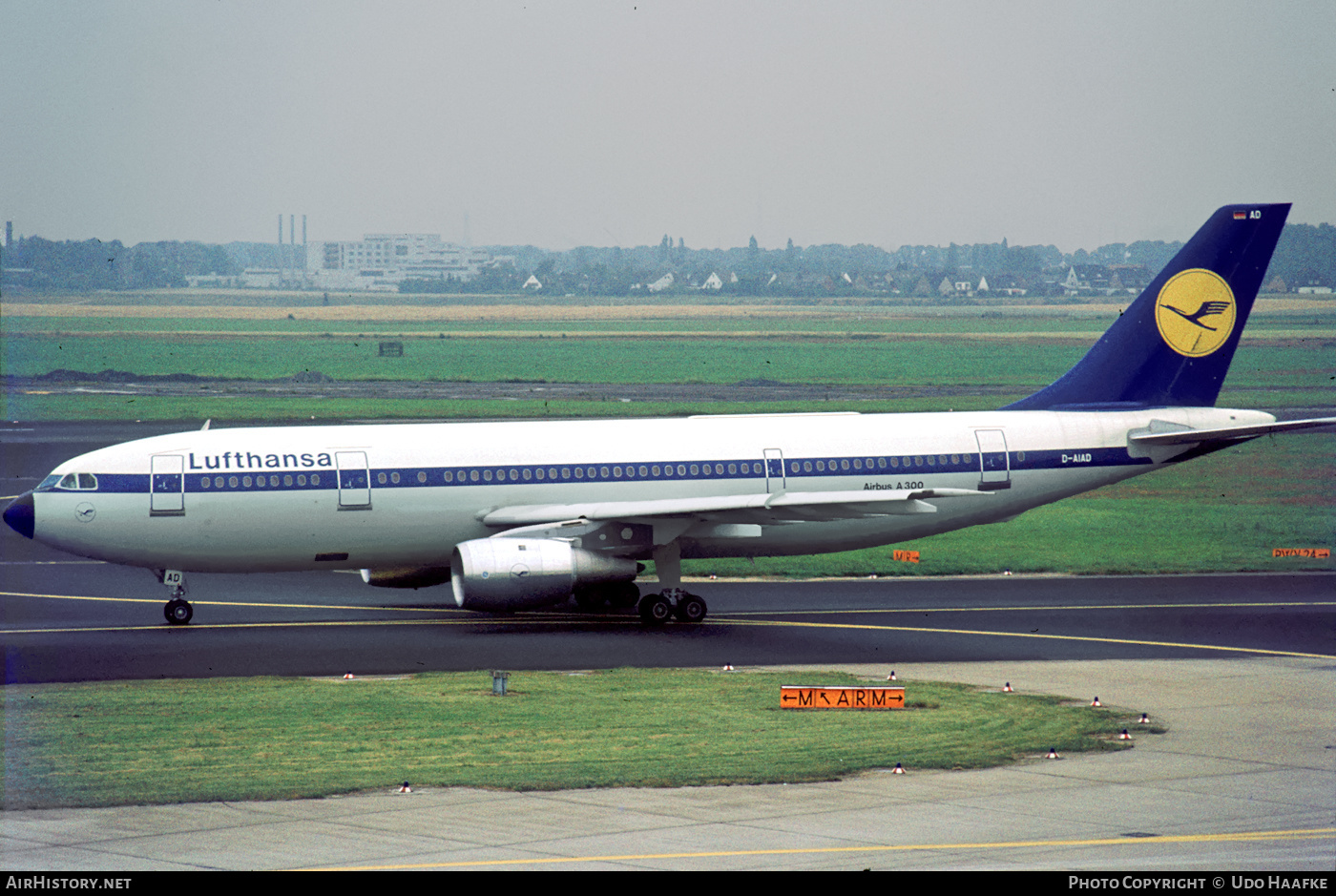 Aircraft Photo of D-AIAD | Airbus A300B2-1C | Lufthansa | AirHistory.net #435912