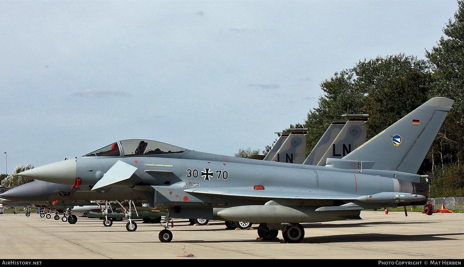 Aircraft Photo of 3070 | Eurofighter EF-2000 Typhoon S | Germany - Air Force | AirHistory.net #435941