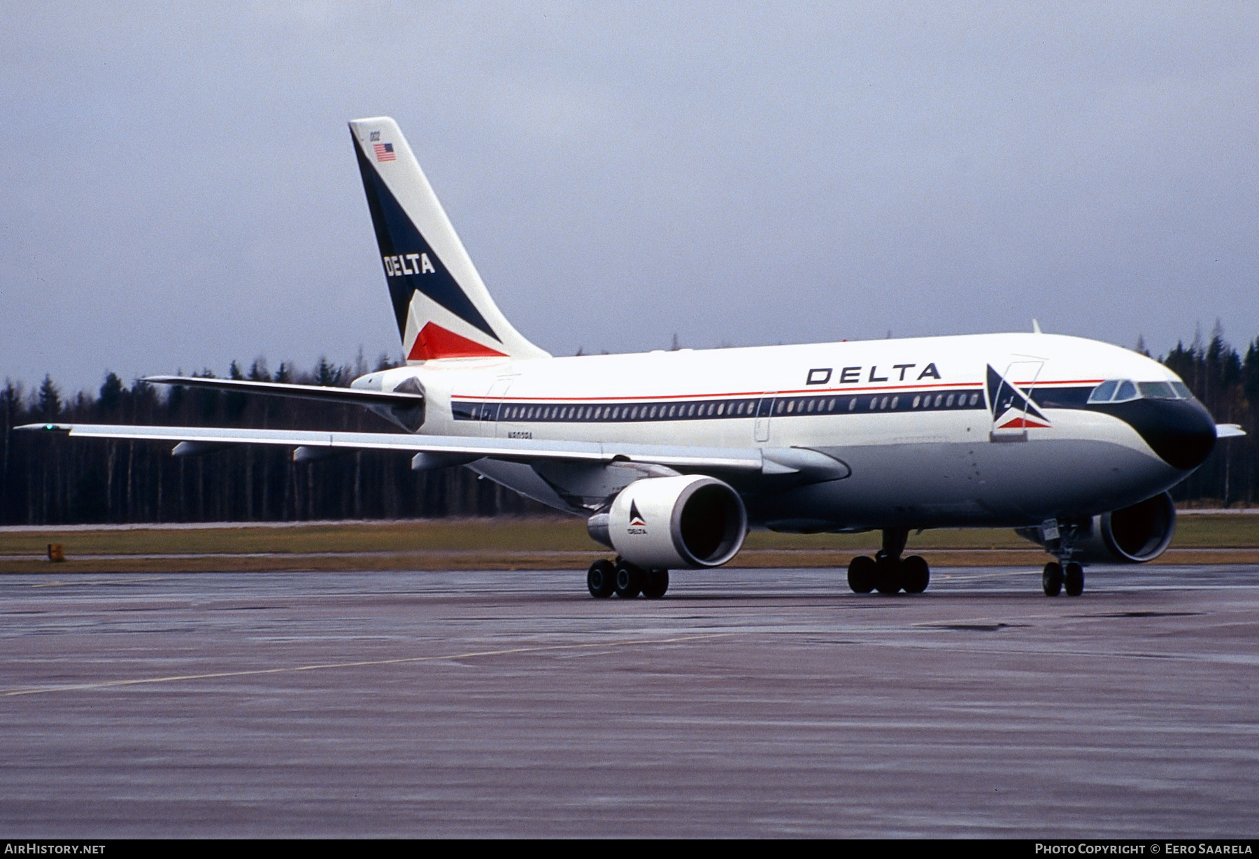 Aircraft Photo of N802PA | Airbus A310-221 | Delta Air Lines | AirHistory.net #435944