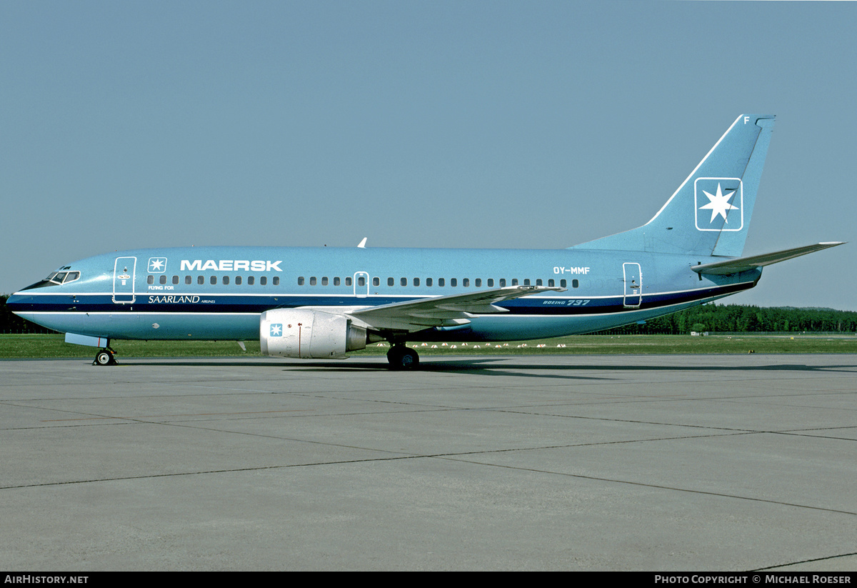 Aircraft Photo of OY-MMF | Boeing 737-3L9 | Maersk Air | AirHistory.net #435947