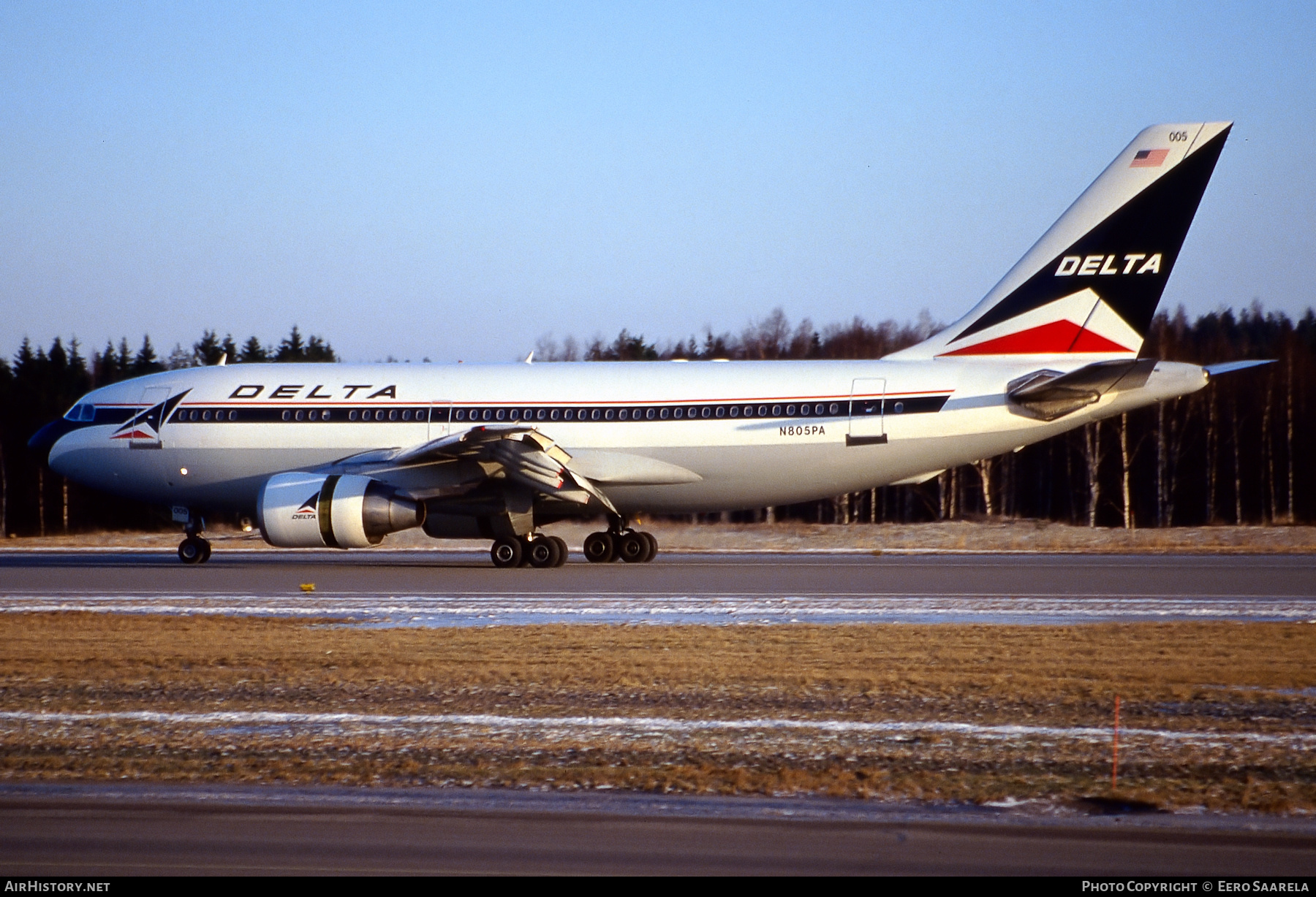 Aircraft Photo of N805PA | Airbus A310-222 | Delta Air Lines | AirHistory.net #435949