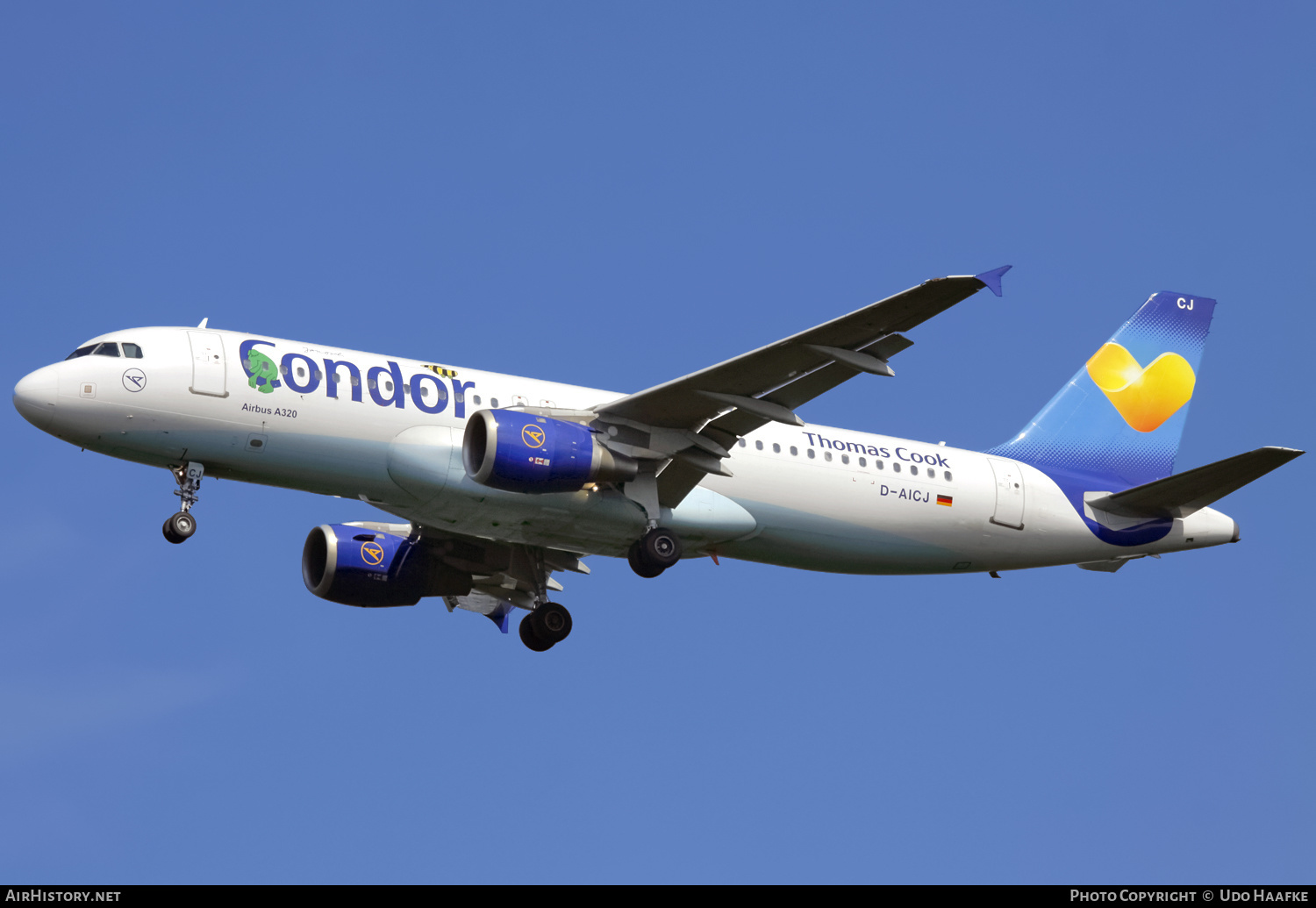 Aircraft Photo of D-AICJ | Airbus A320-212 | Condor Flugdienst | AirHistory.net #435974