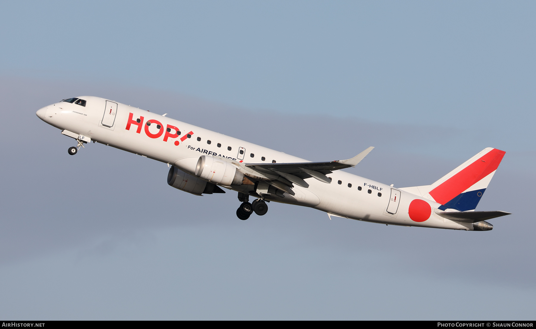 Aircraft Photo of F-HBLF | Embraer 190LR (ERJ-190-100LR) | Hop! | AirHistory.net #435998