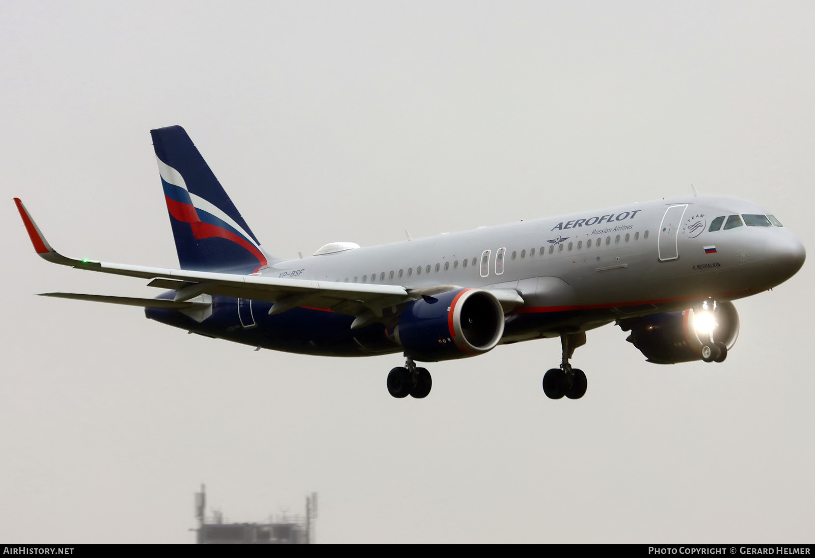 Aircraft Photo of VP-BSF | Airbus A320-251N | Aeroflot - Russian Airlines | AirHistory.net #436014