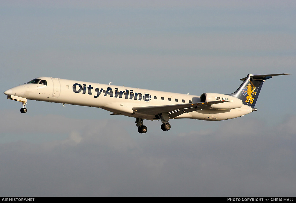 Aircraft Photo of SE-RIA | Embraer ERJ-145MP (EMB-145MP) | City Airline | AirHistory.net #436018
