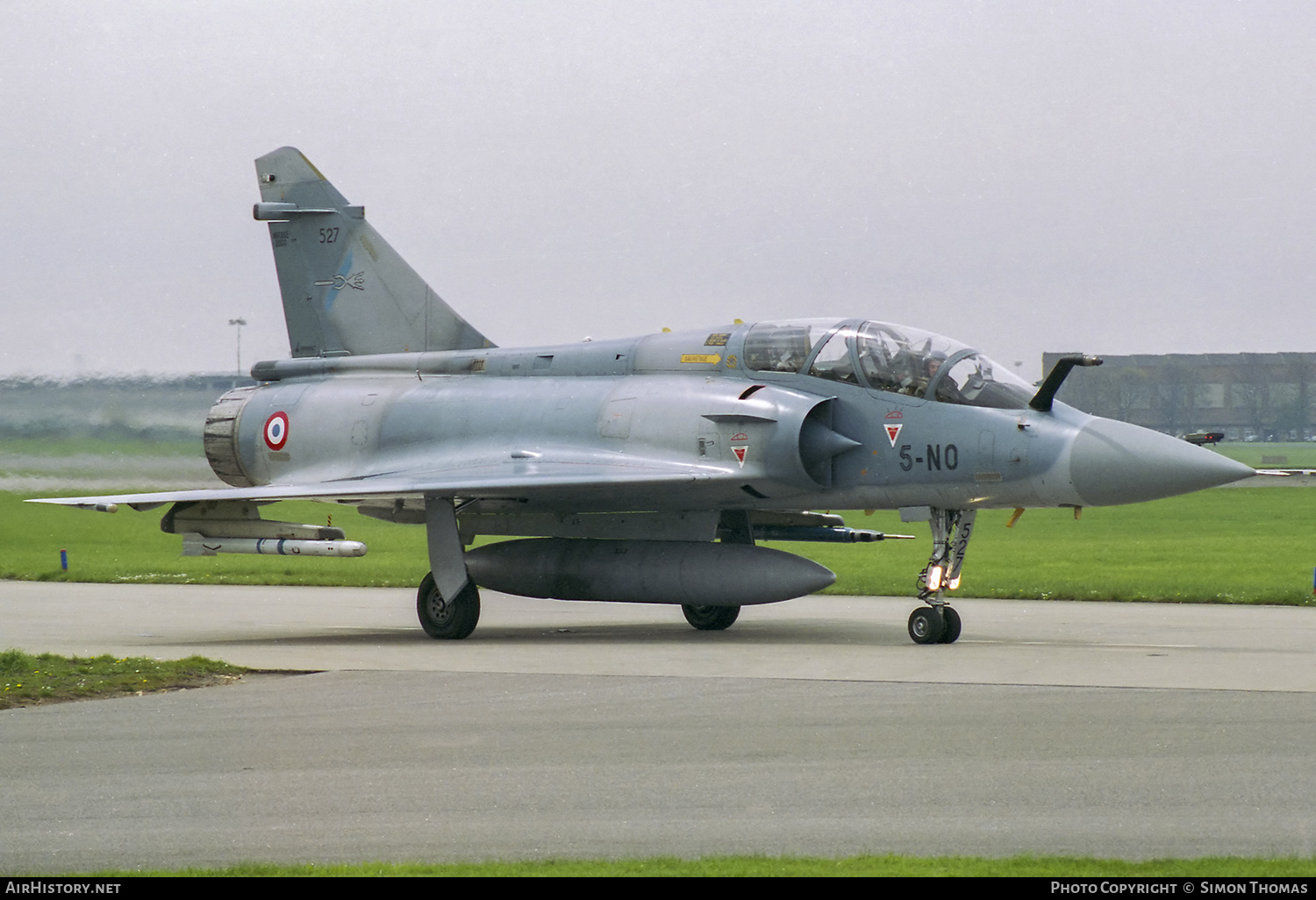 Aircraft Photo of 527 | Dassault Mirage 2000B | France - Air Force | AirHistory.net #436019