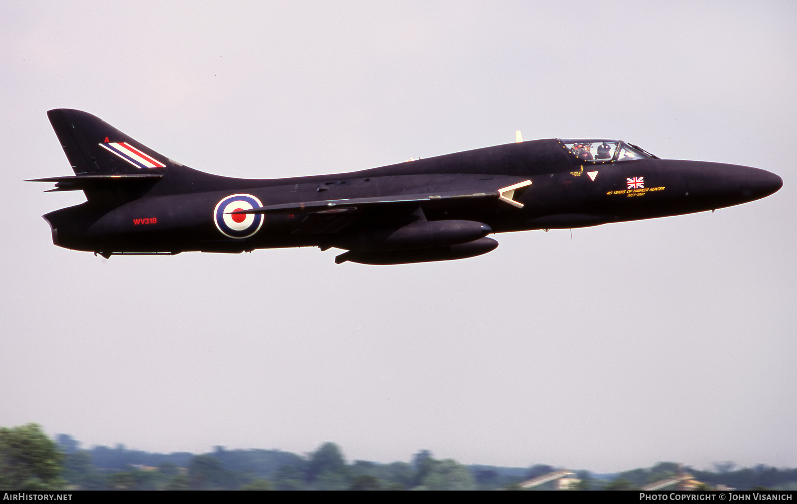Aircraft Photo of WV318 | Hawker Hunter T7A | UK - Air Force | AirHistory.net #436025