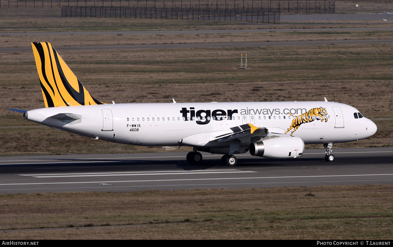 Aircraft Photo of F-WWIK | Airbus A320-232 | Tiger Airways | AirHistory.net #436026