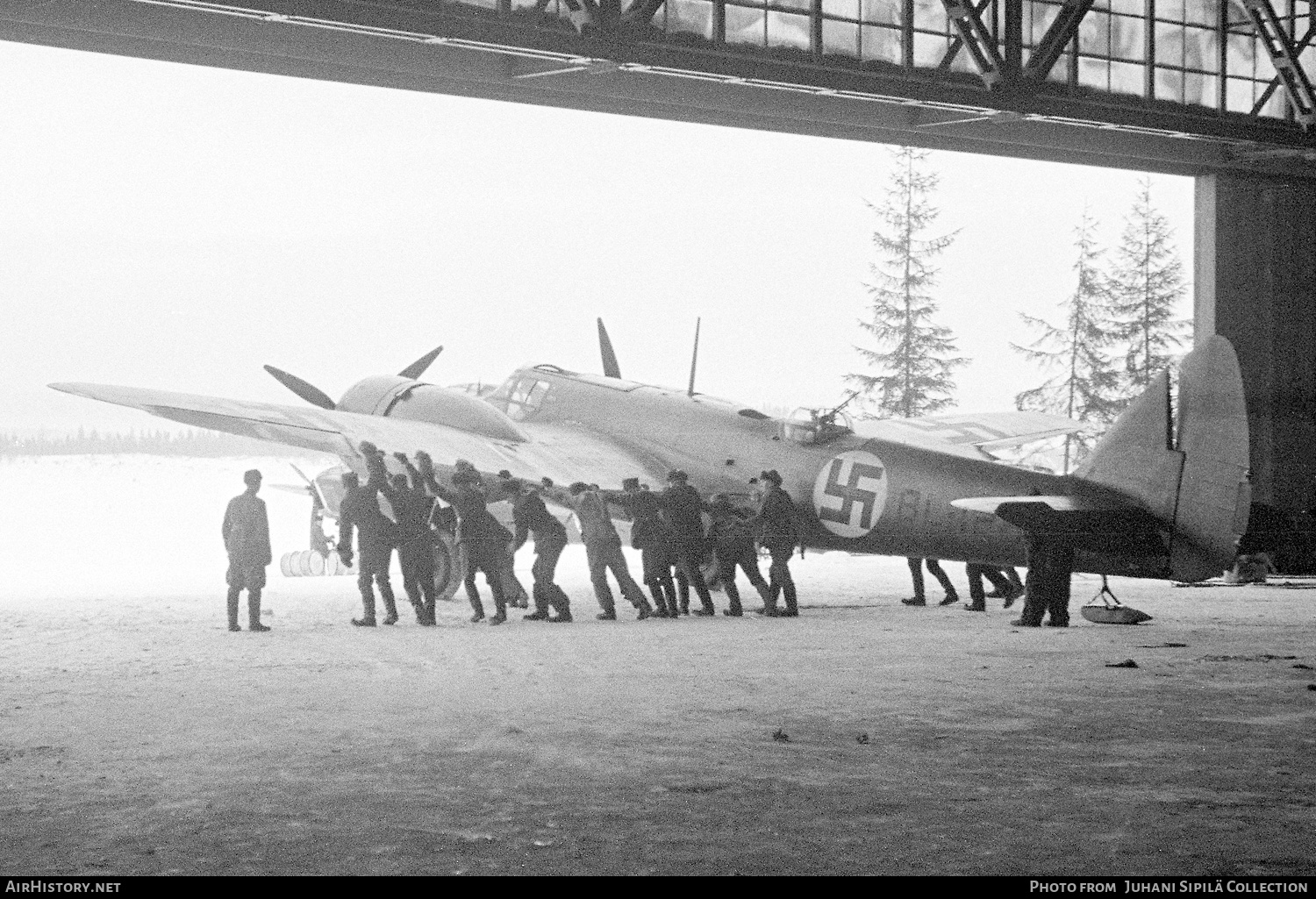 Aircraft Photo of BL-128 | Bristol 149 Blenheim Mk4 | Finland - Air Force | AirHistory.net #436044