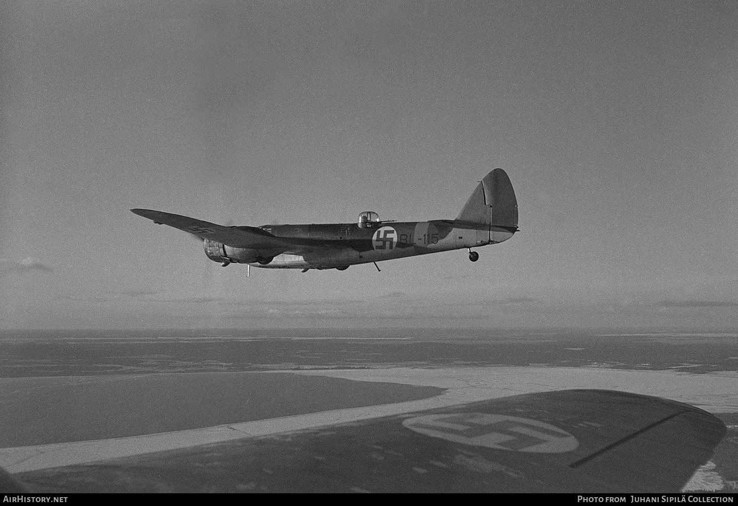 Aircraft Photo of BL-115 | Bristol 142M Blenheim Mk1 | Finland - Air Force | AirHistory.net #436046