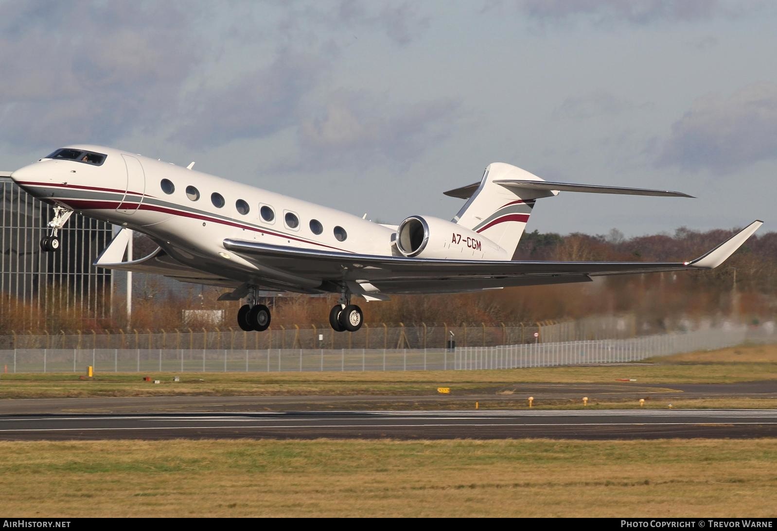 Aircraft Photo of A7-CGM | Gulfstream Aerospace G650ER (G-VI) | AirHistory.net #436051