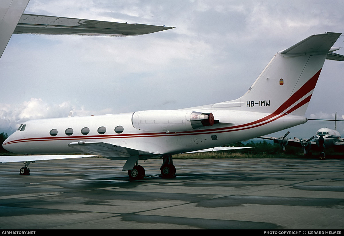 Aircraft Photo of HB-IMW | Grumman American G-1159 Gulfstream II | AirHistory.net #436088