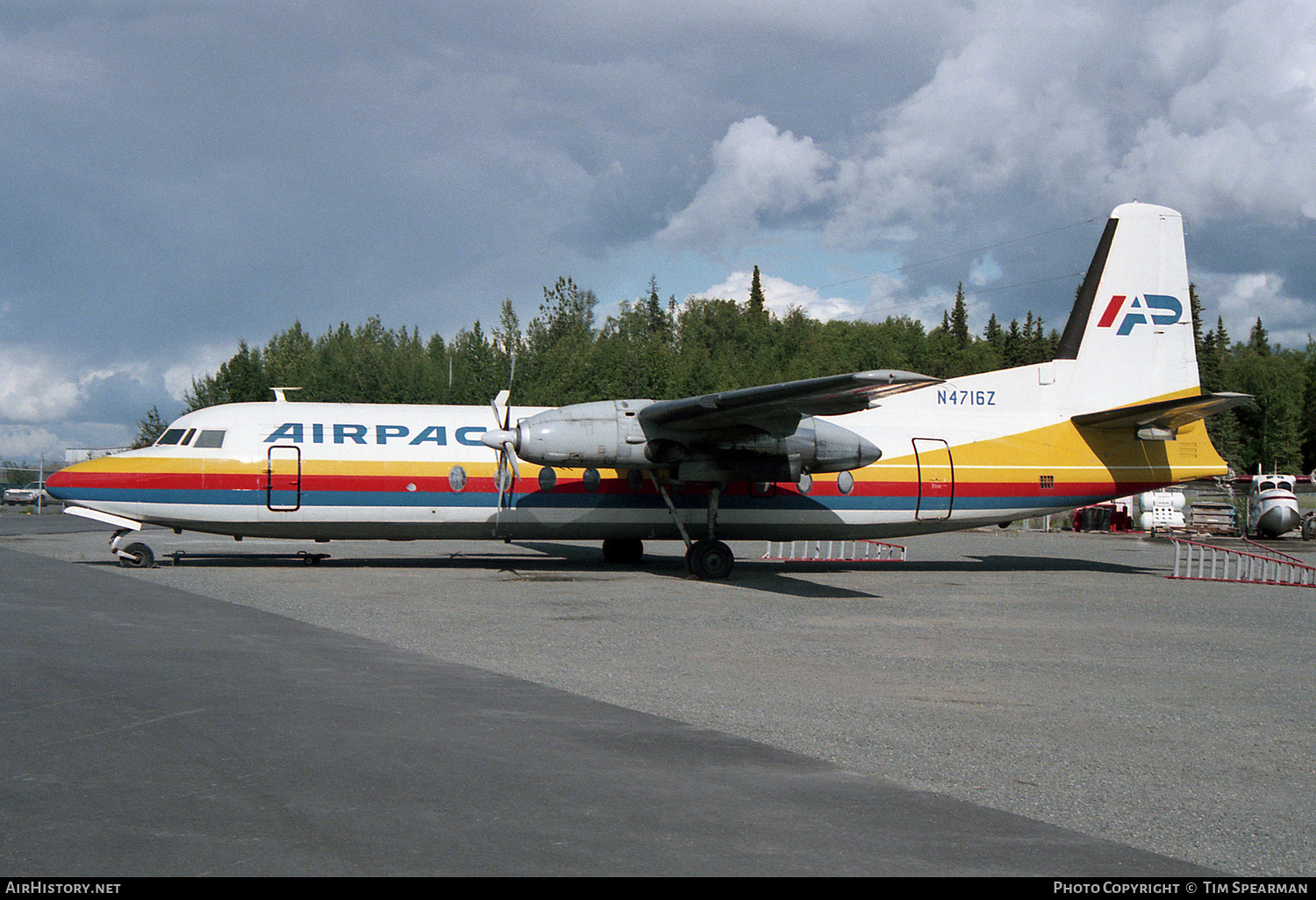 Aircraft Photo of N4716Z | Fairchild Hiller FH-227B | Airpac Airlines | AirHistory.net #436096