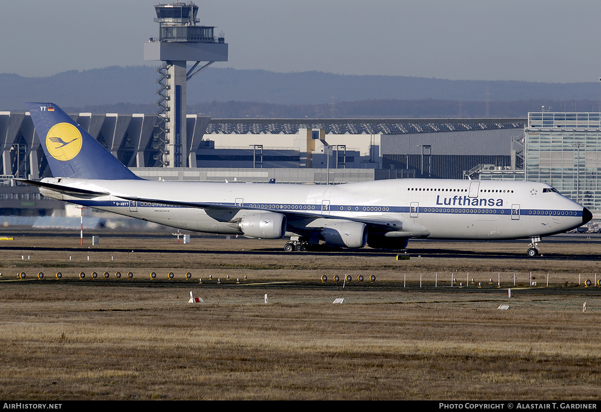 Aircraft Photo of D-ABYT | Boeing 747-830 | Lufthansa | AirHistory.net #436097