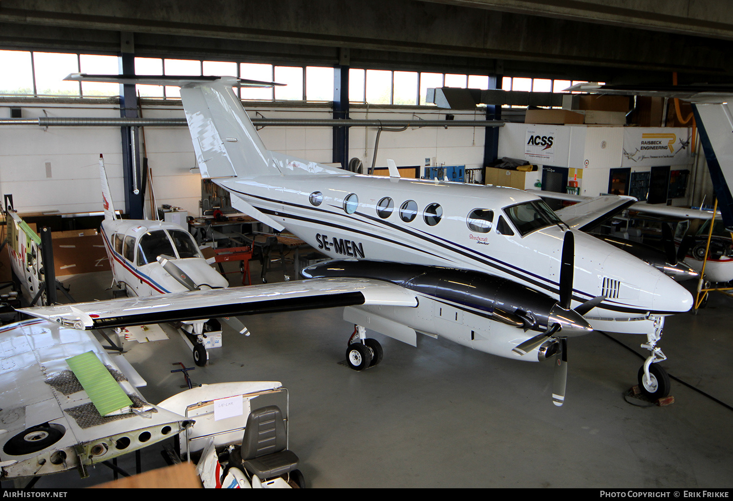 Aircraft Photo of SE-MEN | Beech F90 King Air | AirHistory.net #436106