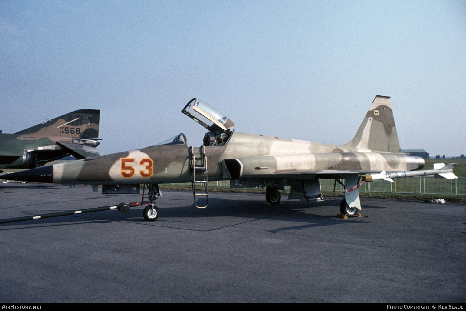 Aircraft Photo of 74-1553 / 01553 | Northrop F-5E Tiger II | USA - Air Force | AirHistory.net #436118