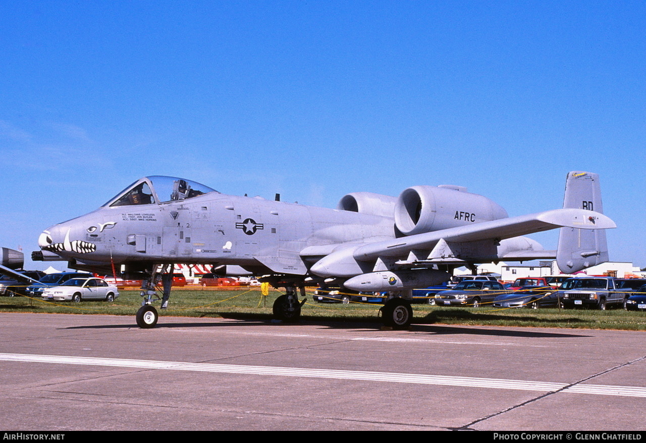 Aircraft Photo of 80-0171 / AF80-171 | Fairchild A-10A Thunderbolt II | USA - Air Force | AirHistory.net #436119