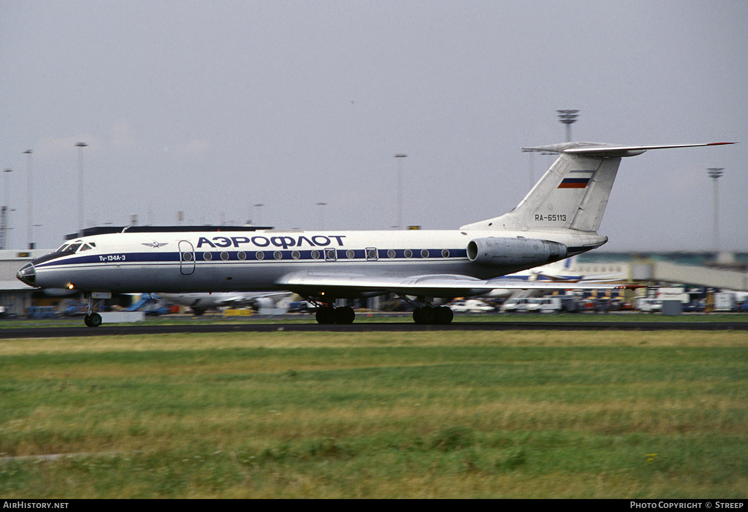 Aircraft Photo of RA-65113 | Tupolev Tu-134A-3 | Aeroflot | AirHistory.net #436125