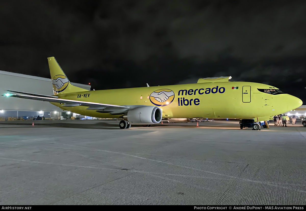 Aircraft Photo of XA-VEV | Boeing 737-476(SF) | Aeronaves TSM - Transportes Saltillo Monterrey | AirHistory.net #436139