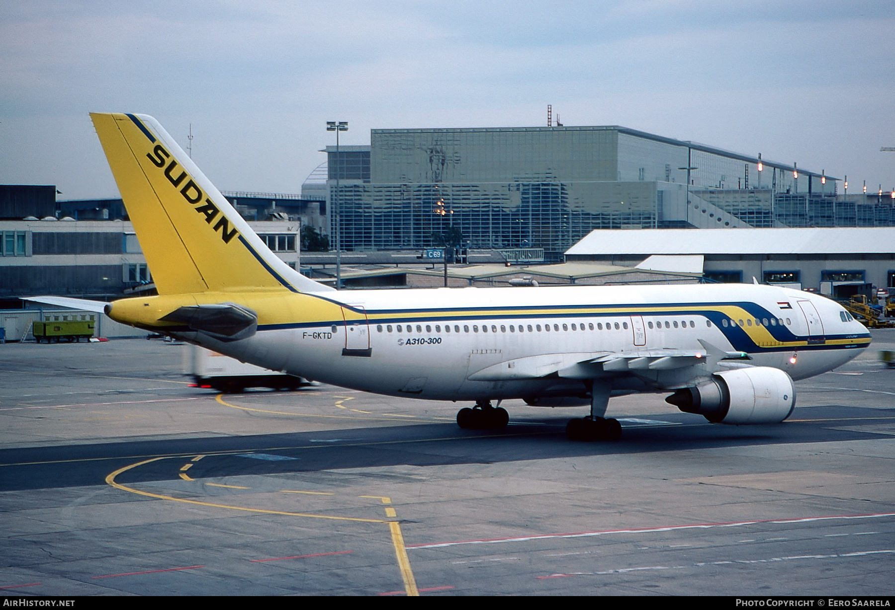 Aircraft Photo of F-GKTD | Airbus A310-304/F | Sudan Airways | AirHistory.net #436142