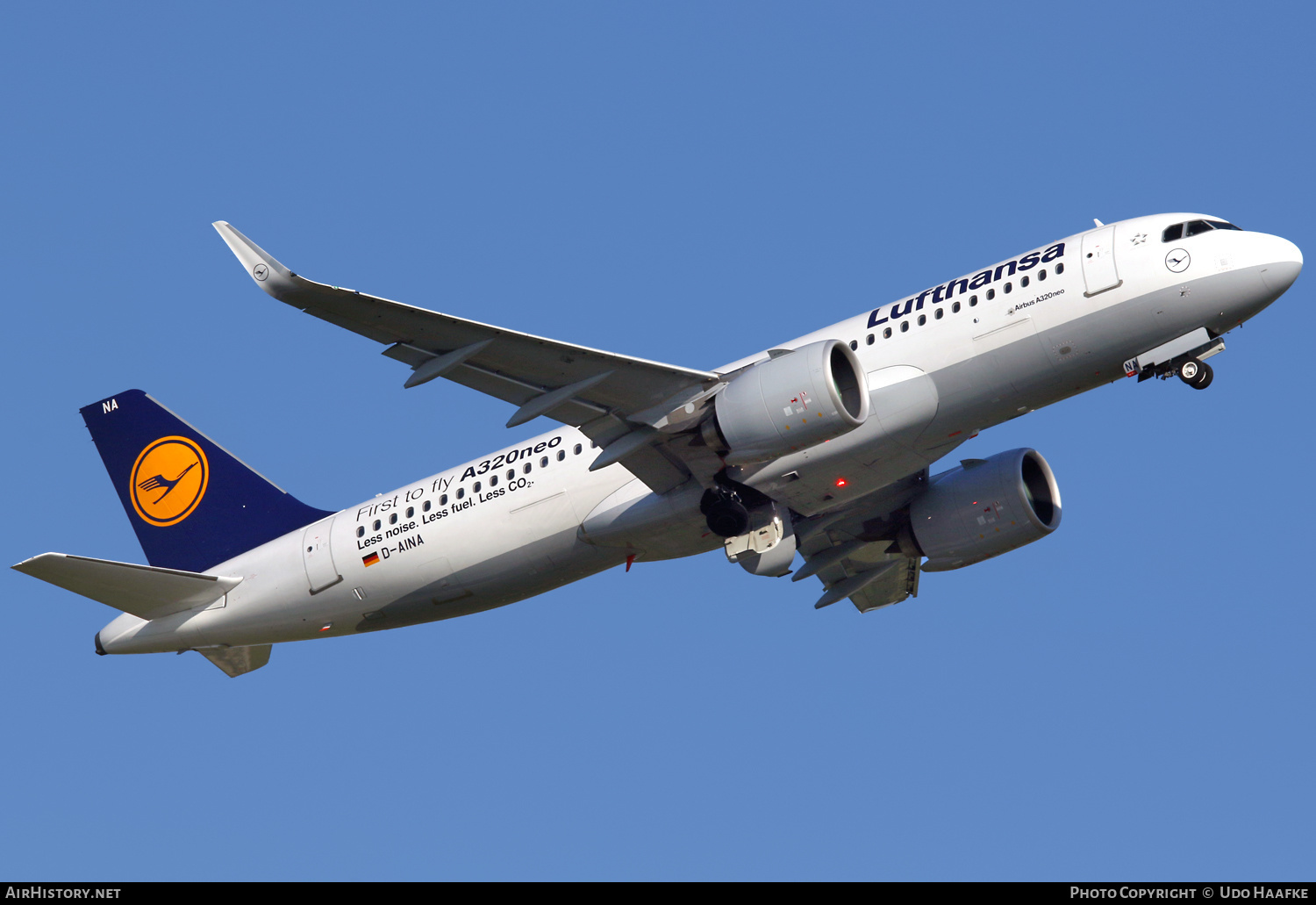 Aircraft Photo of D-AINA | Airbus A320-271N | Lufthansa | AirHistory.net #436163