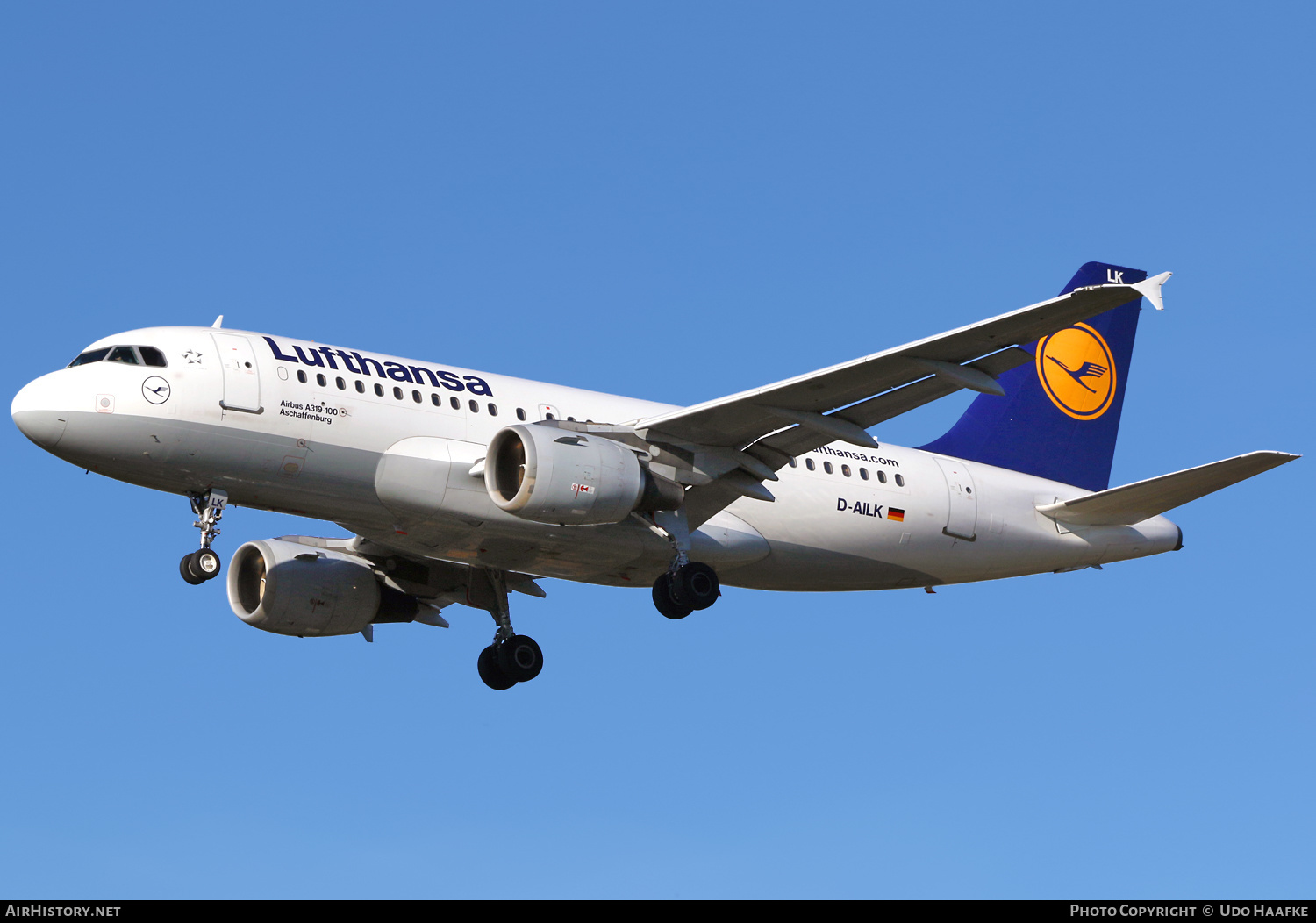 Aircraft Photo of D-AILK | Airbus A319-114 | Lufthansa | AirHistory.net #436169