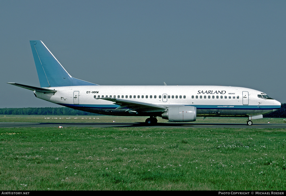 Aircraft Photo of OY-MMW | Boeing 737-3L9 | Saarland Airlines | AirHistory.net #436173