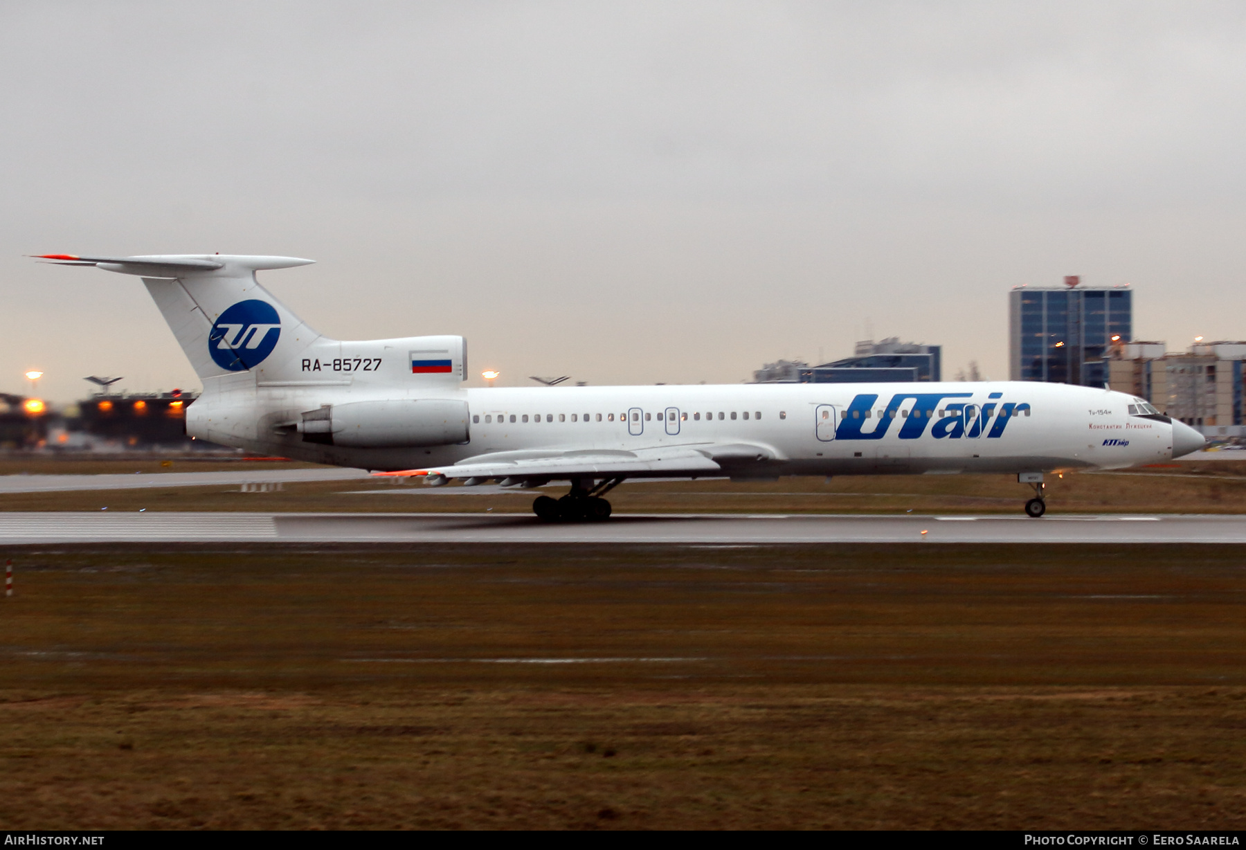 Aircraft Photo of RA-85727 | Tupolev Tu-154M | UTair | AirHistory.net #436178