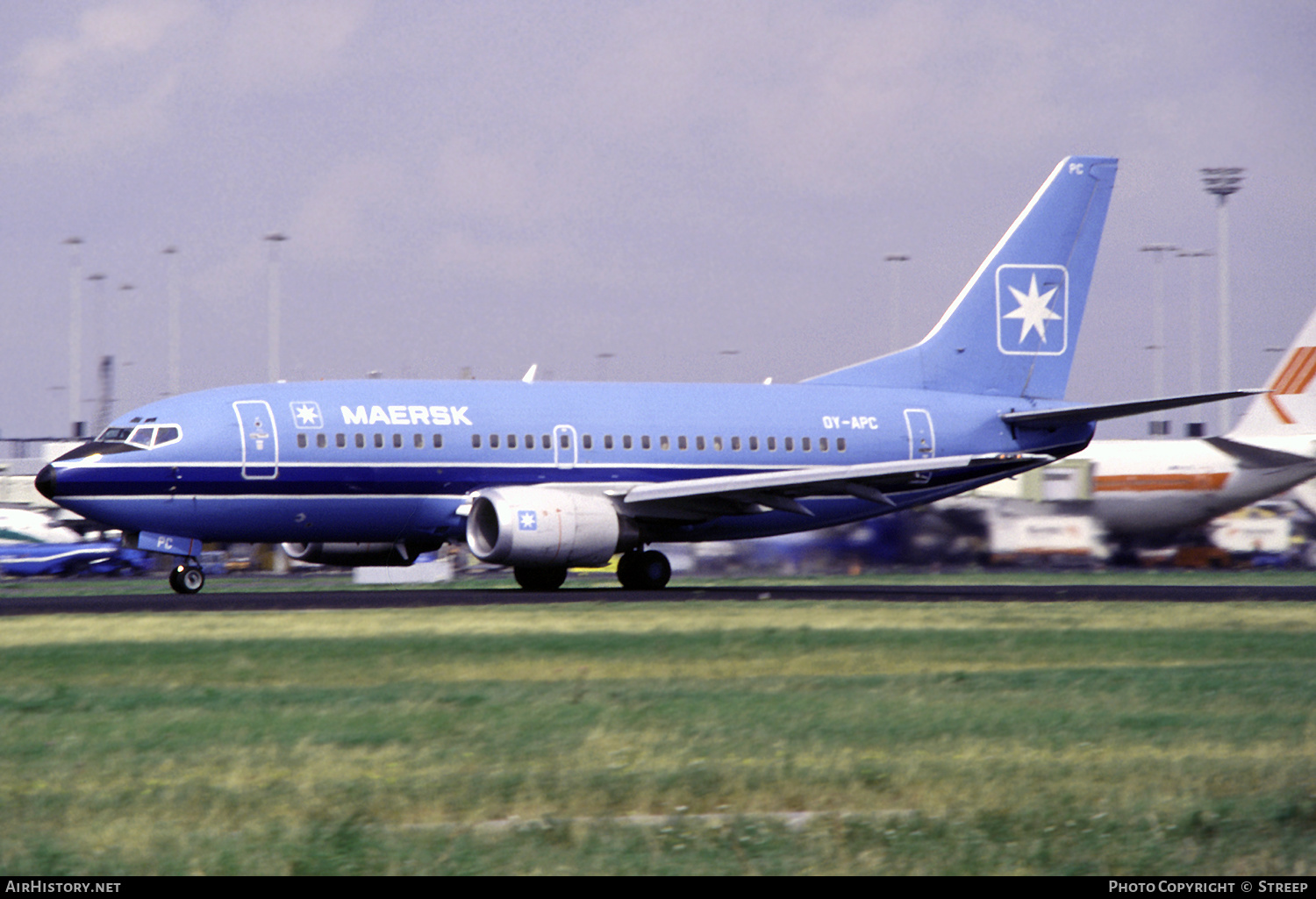 Aircraft Photo of OY-APC | Boeing 737-5L9 | Maersk Air | AirHistory.net #436181