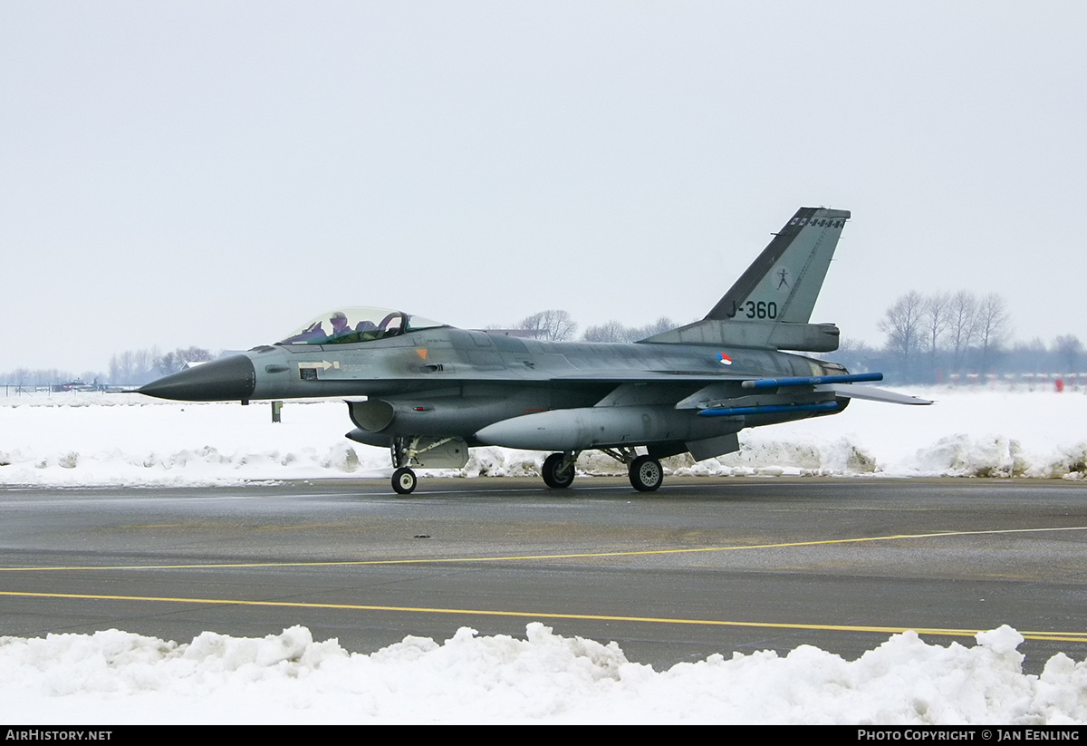 Aircraft Photo of J-360 | General Dynamics F-16AM Fighting Falcon | Netherlands - Air Force | AirHistory.net #436183