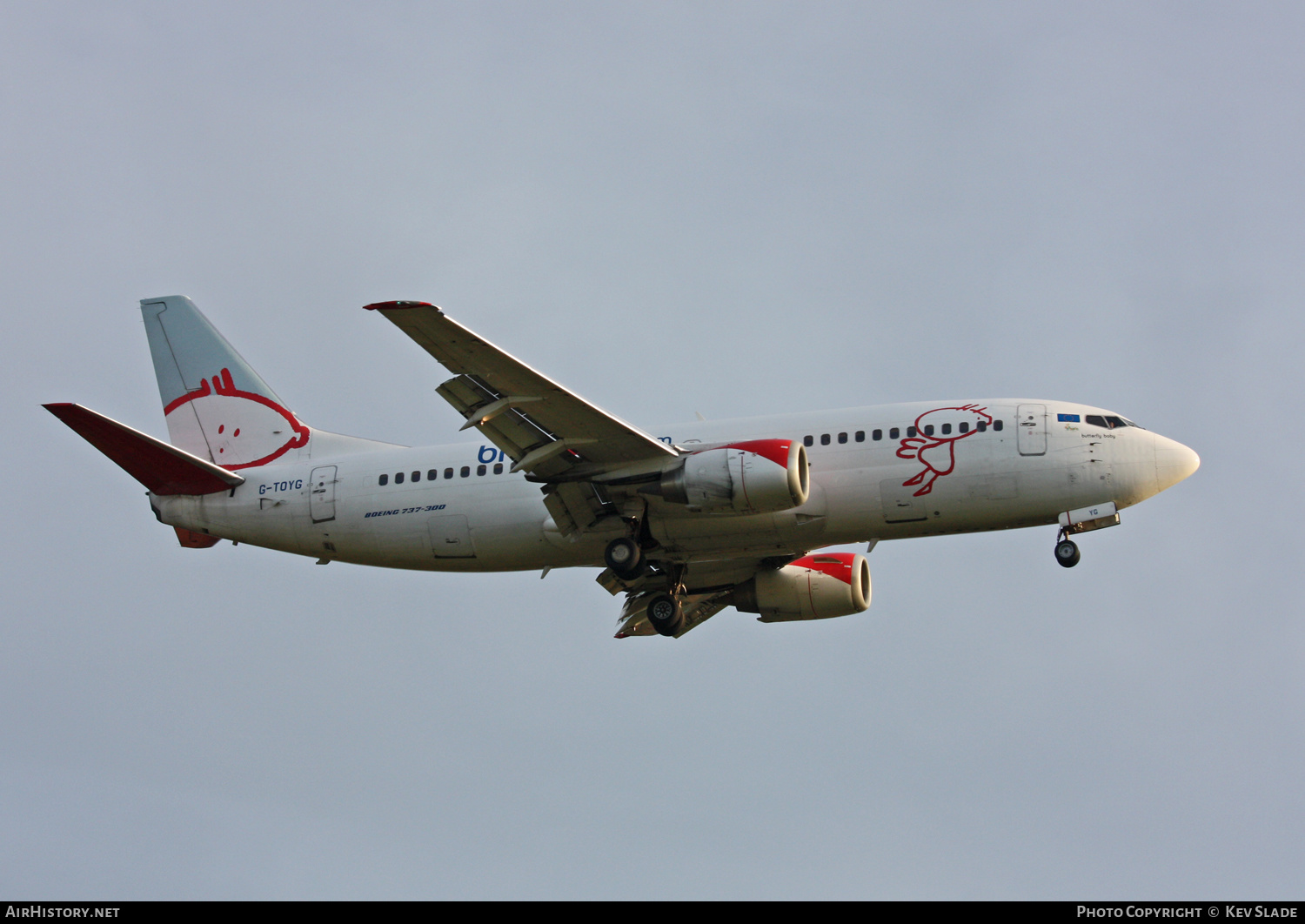 Aircraft Photo of G-TOYG | Boeing 737-36N | Bmibaby | AirHistory.net #436192