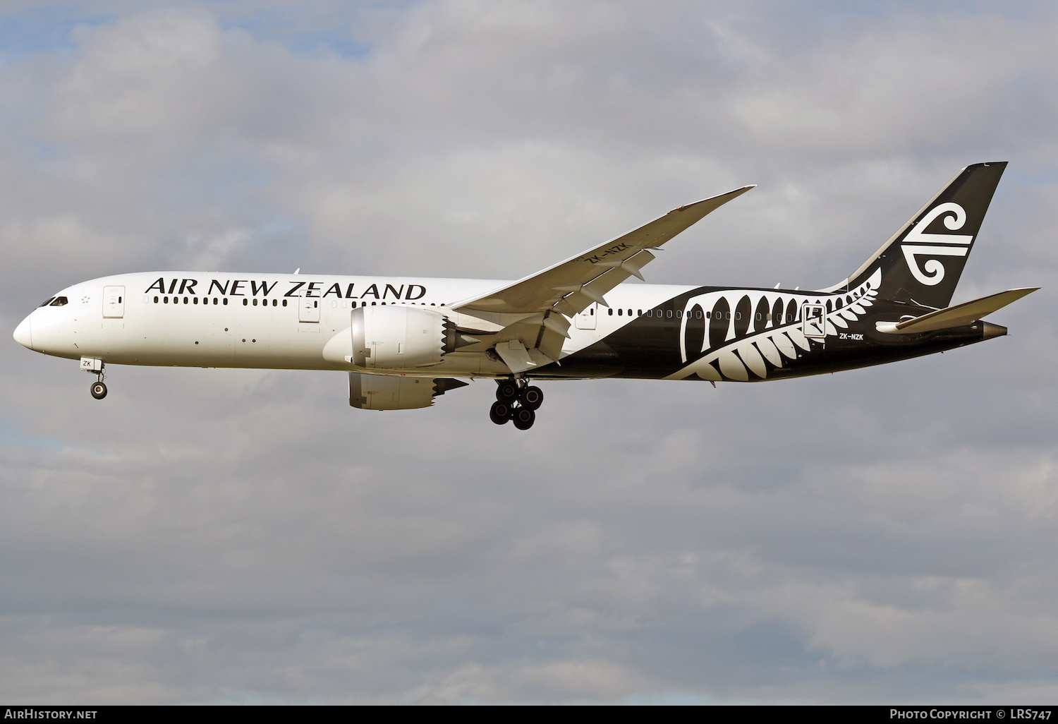 Aircraft Photo of ZK-NZK | Boeing 787-9 Dreamliner | Air New Zealand | AirHistory.net #436204
