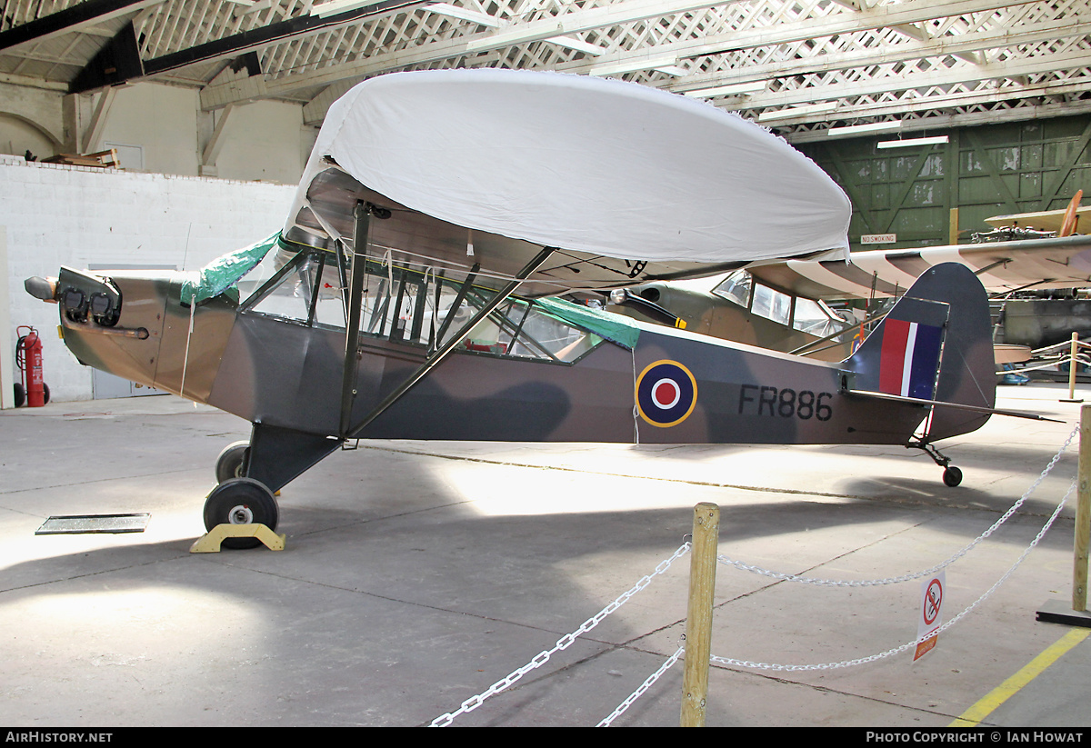 Aircraft Photo of G-BDMS / FR886 | Piper J-3C-65 Cub | UK - Army | AirHistory.net #436208