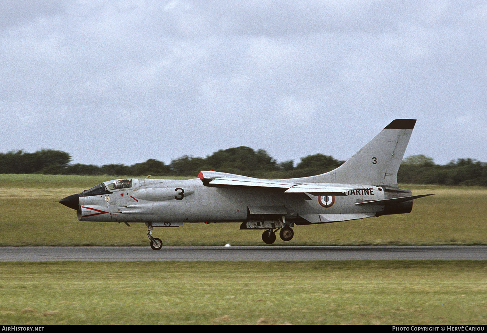 Aircraft Photo of 3 | Vought F-8E(FN) Crusader | France - Navy | Marine | AirHistory.net #436231