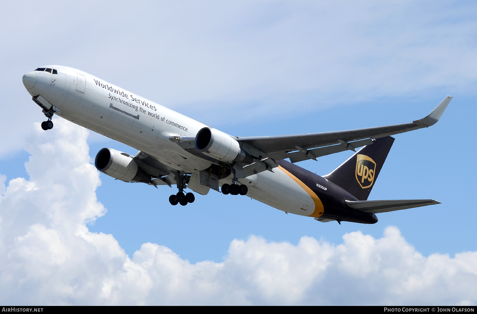 Aircraft Photo of N335UP | Boeing 767-34AF/ER | United Parcel Service - UPS | AirHistory.net #436236