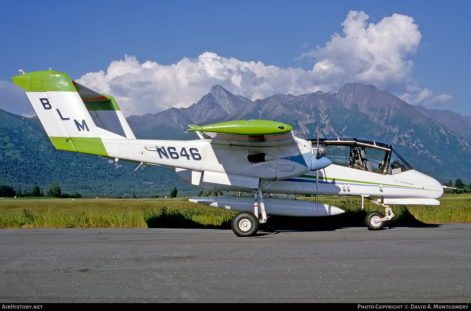 Aircraft Photo of N646 | North American Rockwell YOV-10A Bronco | BLM - Bureau of Land Management | AirHistory.net #436252