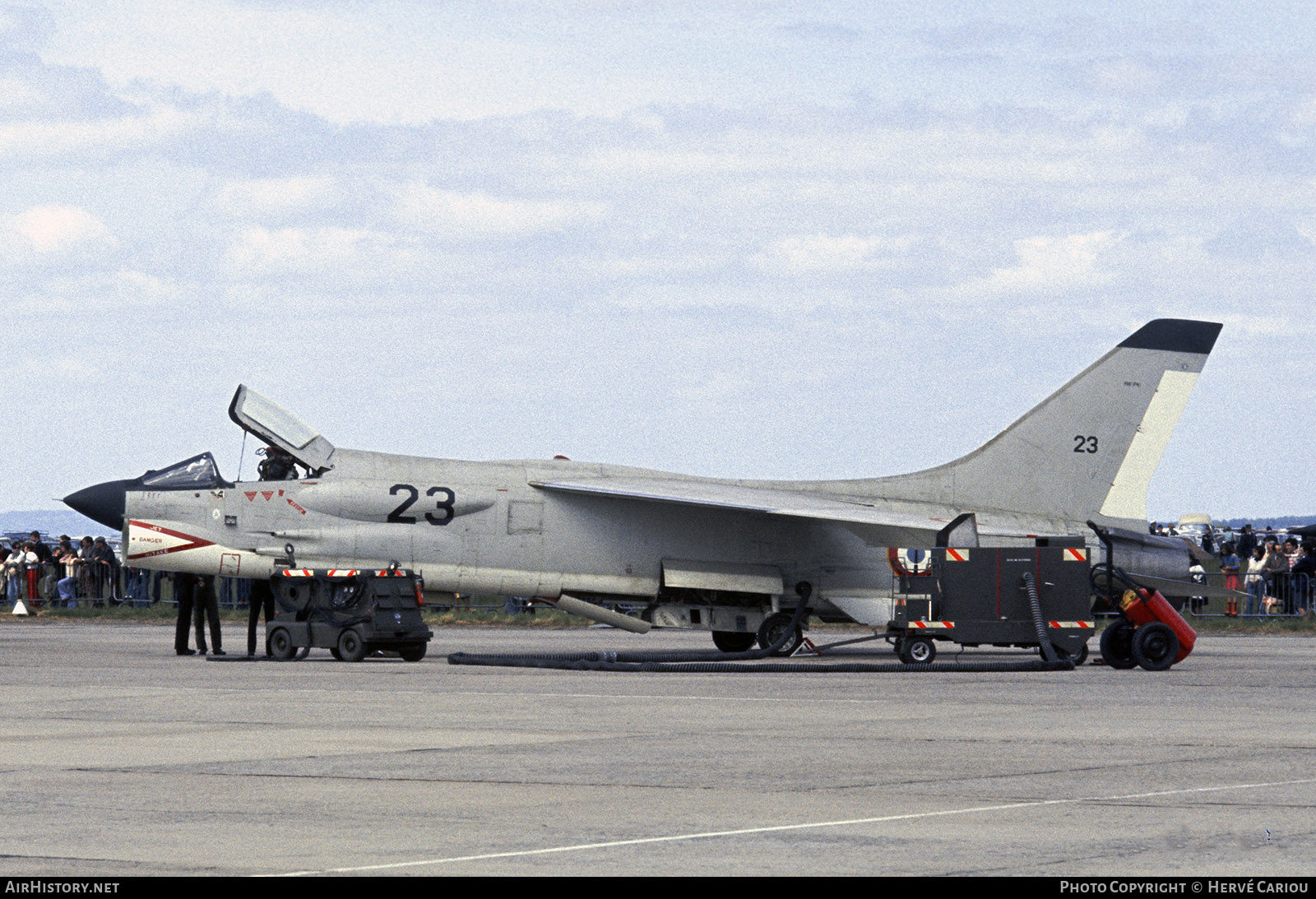 Aircraft Photo of 23 | Vought F-8E(FN) Crusader | France - Navy | AirHistory.net #436254