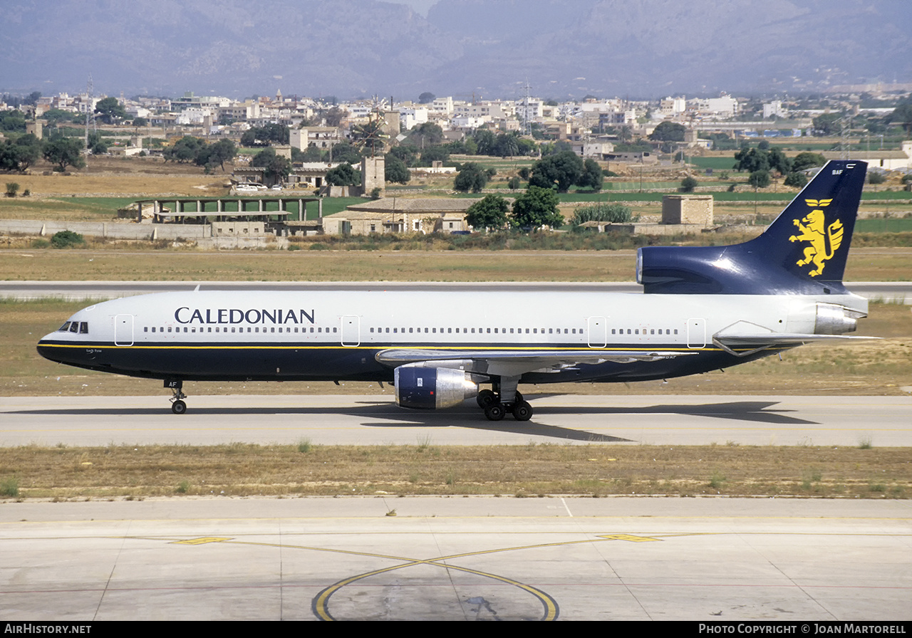 Aircraft Photo of G-BBAF | Lockheed L-1011-385-1-14 TriStar 100 | Caledonian Airways | AirHistory.net #436258