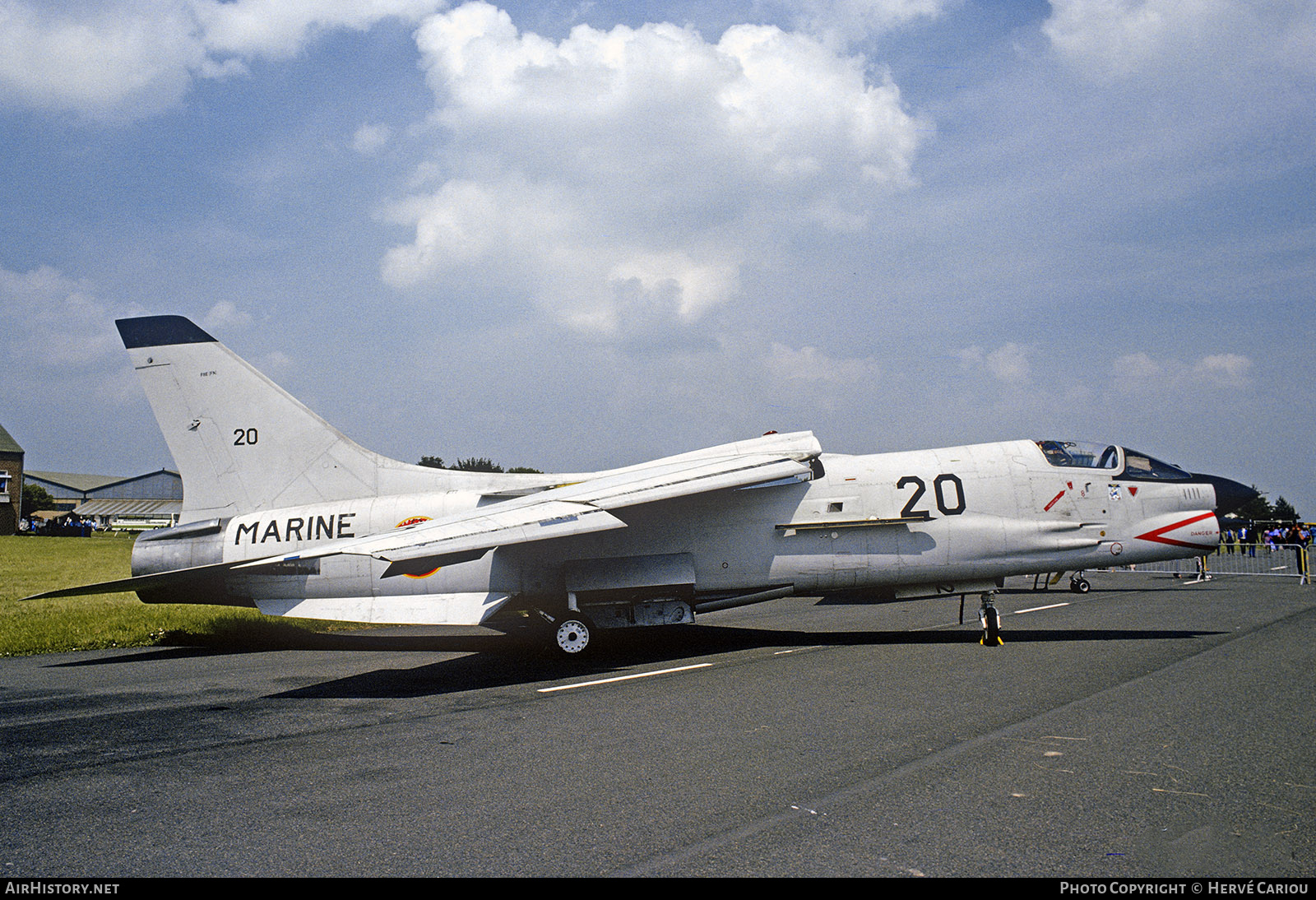Aircraft Photo of 20 | Vought F-8E(FN) Crusader | France - Navy | AirHistory.net #436261