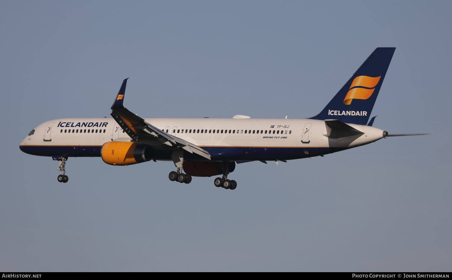 Aircraft Photo of TF-ISJ | Boeing 757-256 | Icelandair | AirHistory.net #436266