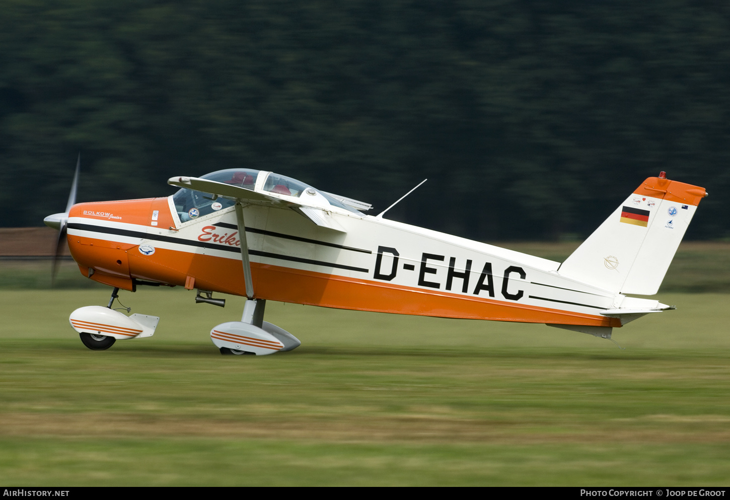 Aircraft Photo of D-EHAC | Bölkow Bo-208C Junior | AirHistory.net #436278