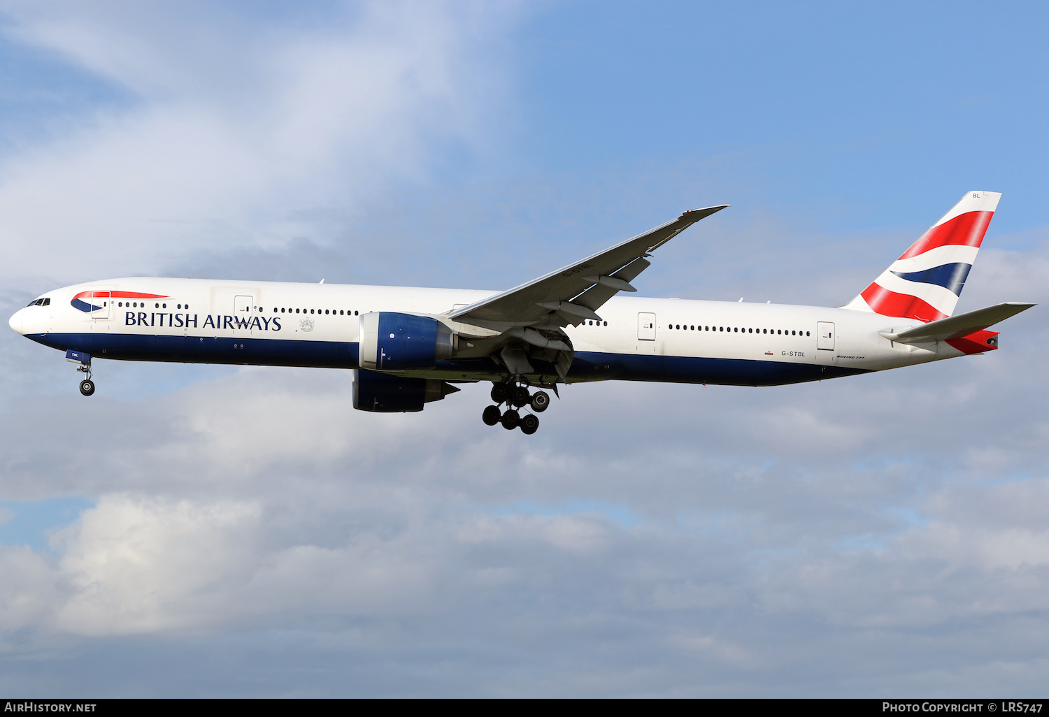 Aircraft Photo of G-STBL | Boeing 777-336/ER | British Airways | AirHistory.net #436297