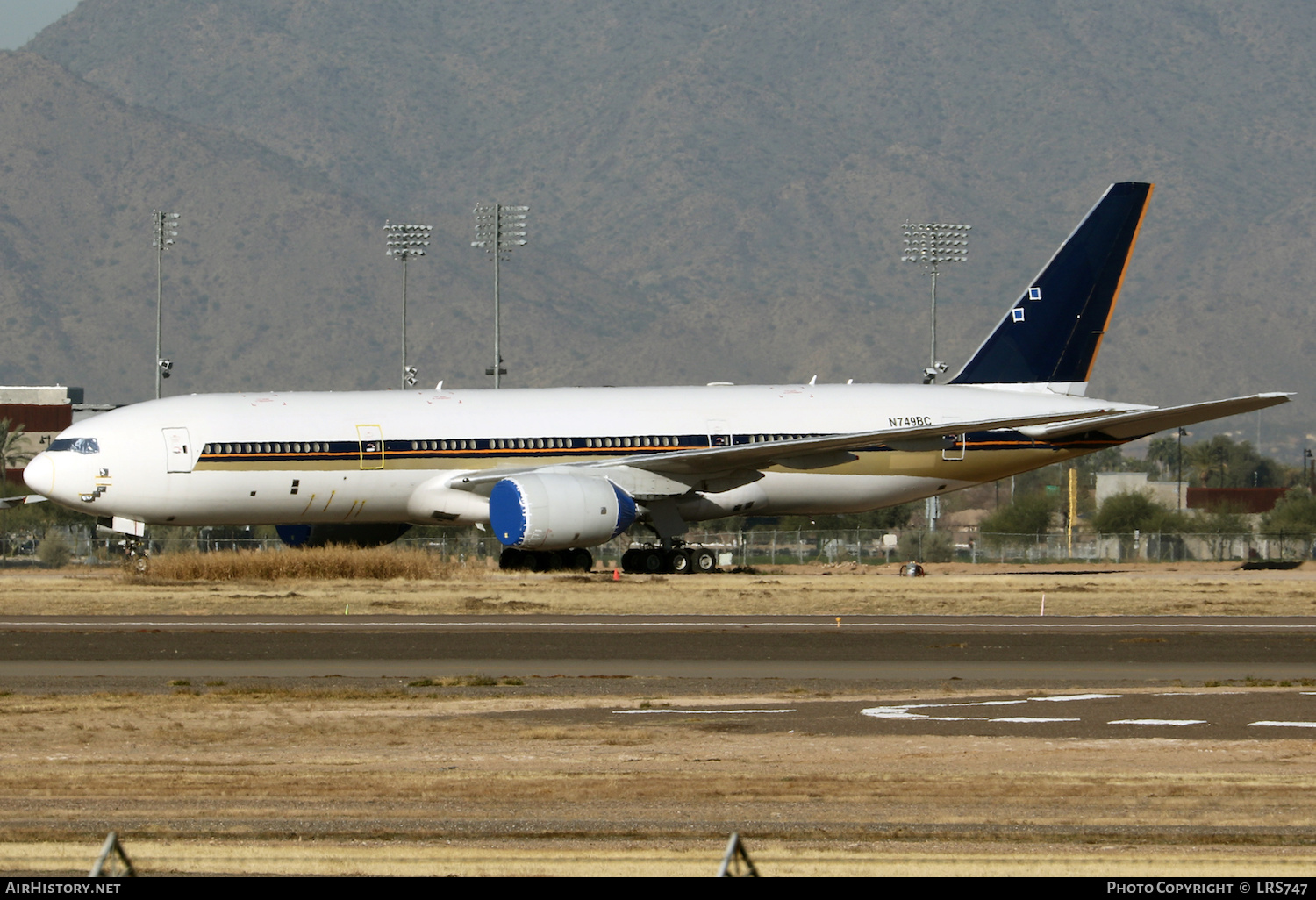 Aircraft Photo of N749BC | Boeing 777-212/ER | AirHistory.net #436298