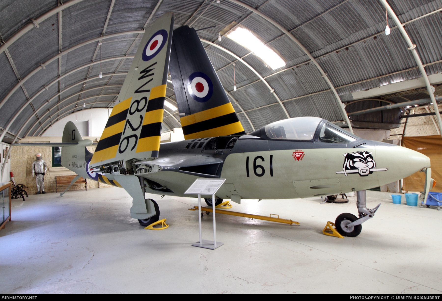 Aircraft Photo of WV826 / 161 | Hawker Sea Hawk FGA6 | UK - Air Force | AirHistory.net #436305