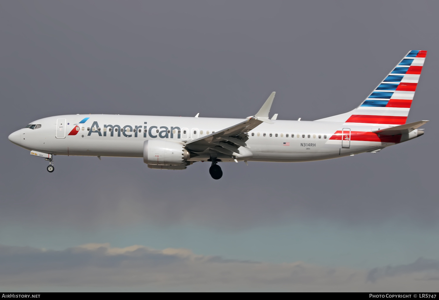 Aircraft Photo of N314RH | Boeing 737-8 Max 8 | American Airlines | AirHistory.net #436306